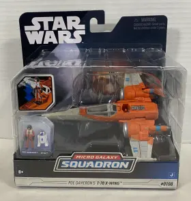 SWJ0330 JAZWARES Star Wars Micro Galaxy Squadron Poe Damerons