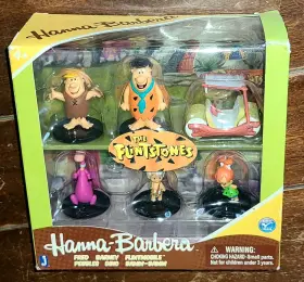 71030 JAZZWARES Flintstones Fred Barney Pebbles Dino Bamm