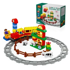 6188C JIXIN Electric Train People Farm Animals Set Toy Toddle