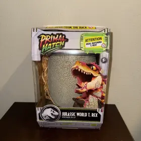 681147078413 JURASSIC WORLD Park Primal Hatch Rex Dinosaur