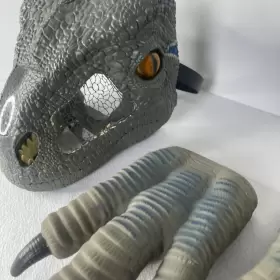 GWY33 JURASSIC WORLD Park Velociraptor Dinosaur Dino Mask #3