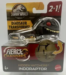 HVB09 JURASSIC WORLD Dinosaur Egg Indoraptor Toy Hidden
