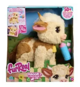 28158 JUST PLAY Furreal Maggie Follow Cow Interactive Mini