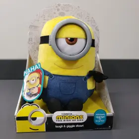 50593 JUST PLAY Minions Rise Gru Laugh Giggle Stuart Box