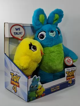 886144210716 JUST PLAY Toy Story Ducky Bunny Talking Figure #2