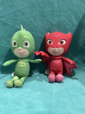886144248184 JUST PLAY Pj Masks Owlette Gekko Stuffed Figure