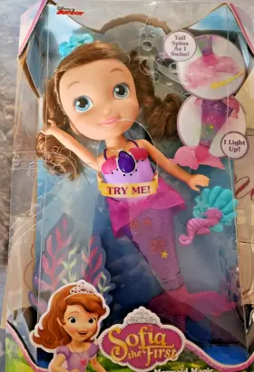 93086 JUST PLAY Disney Sofia First Mermaid Magic Doll Tail Up #2