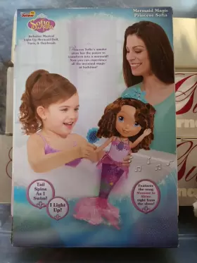 93086 JUST PLAY Disney Sofia First Mermaid Magic Doll Tail Up #3