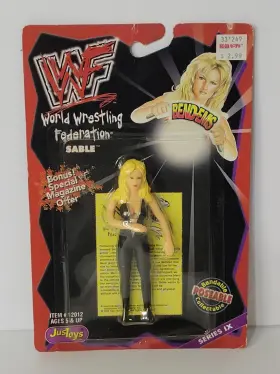 12012 JUST TOYS Wwf Bend Ems Sable Action Figure Ix