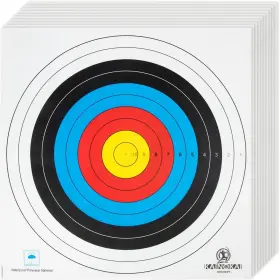WFBTP-6010R-US KAINOKAI Competitive Archery Targets Paper