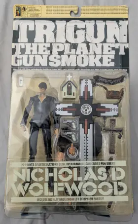 909976510857 KAIYODO Trigun Planet Gunsmoke Nicholas Wolfwood