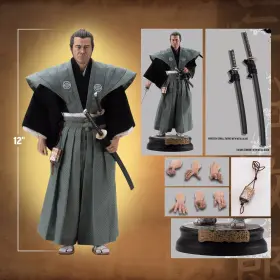Ronin KAUSTIC PLASTIK Toshiro Mifune Samurai Scale Action