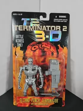 076281271750 KENNER Terminator Techno Punch Endoskeleton Toy