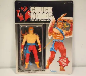 076281282008 KENNER Chuck Norris Karate Kommandos Battle Gear