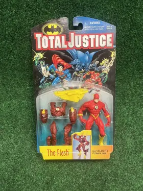 076281638010 KENNER Total Justice Flash Action Figure Power