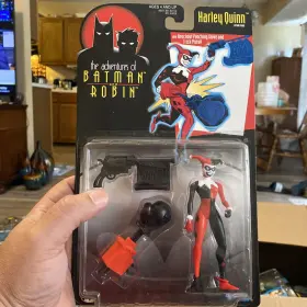 076281638294 KENNER Adventures Batman Robin Harley Quinn