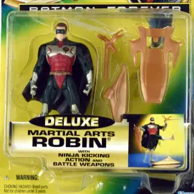 076281641621 KENNER Batman Forever Deluxe Martial Robin #2