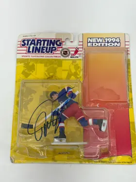 076281684222 KENNER Teemu Selanne Signed Starting Lineup Nhl