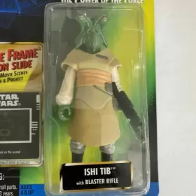 076281697543 KENNER Star Wars Ishi Tib Blaster Rifle Figure #3