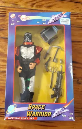 27928 KENNER Space Warrior Action Play Set