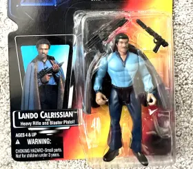 526523.00 KENNER Star Wars Potf Lando Calrissian Bubble Card