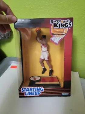 6946D1B7-93 KENNER Nba Starting Lineup Backboard Kings Bulls