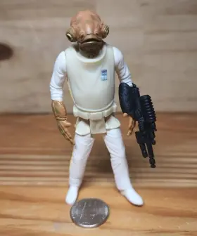 69686 KENNER Star Wars Potf Admiral Ackbar Power Force Figure