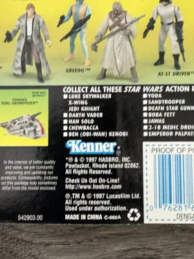 69722 KENNER Star Wars Potf Datapad Dengar Figures #3
