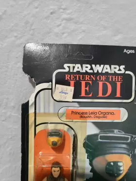 70660 KENNER Star Wars Rotj Princess Leia Organa Boushh Card #2