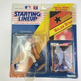 78041 KENNER Nolan Ryan Texas Rangers Starting Lineup Action