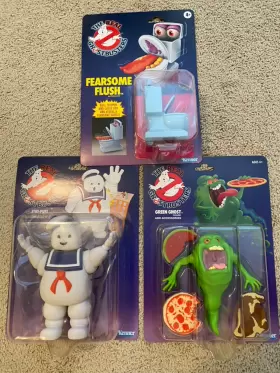 E9784 KENNER Ghostbusters Puft Slimer Fearsome Flush Figures