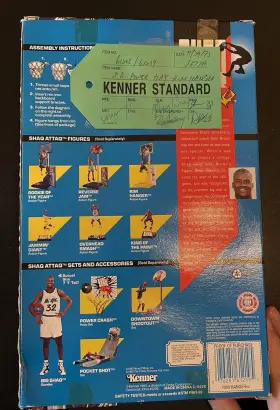 61219 KENNER / TONKA Shaq Attaq Shaquille Oftneal Basketball
