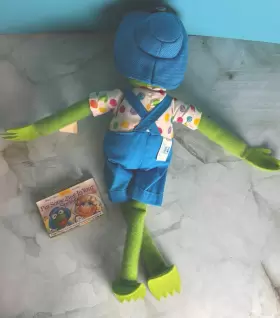27408 KID DIMENSION Kermit Frog Toy Stuffed Doll Jim Henson #3