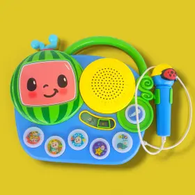 CO-115.EM1AK KIDDESIGNS Ekids Cocomelon Toy Singalong Boombox