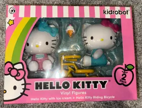 883975172534 KIDROBOT Hello Kitty Cream Riding Bicycle Pack