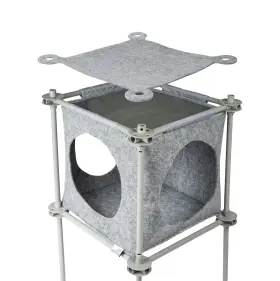 886440716554 KITTY CITY Cube Platform