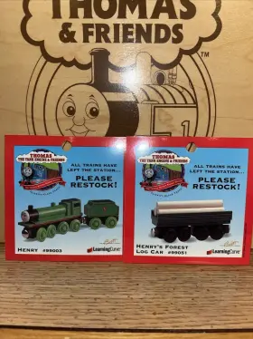 796714990361 LEARNING CURVE Card Thomas Friends Train Wooden #2