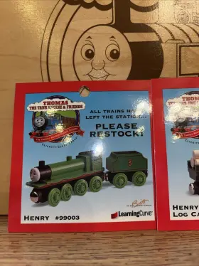 796714990361 LEARNING CURVE Card Thomas Friends Train Wooden #3