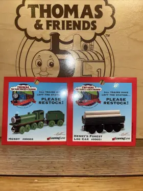 796714990361 LEARNING CURVE Card Thomas Friends Train Wooden