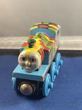 LC99179 LEARNING CURVE Paint Splattered Thomas Tank Engine
