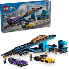 6470780 LEGO Car Transporter Sports Toy Set Semi