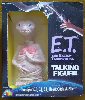 1253 LJN Terrestrial Talking Doll Figure Pullstring Box