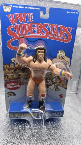 194735356133 LJN Wwf Superstars Ultimate Warrior Card Figure