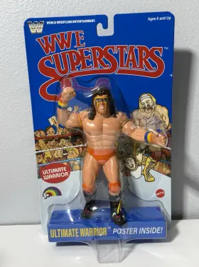 94769926 LJN Wwe Mattel Superstars Ultimate Warrior Action