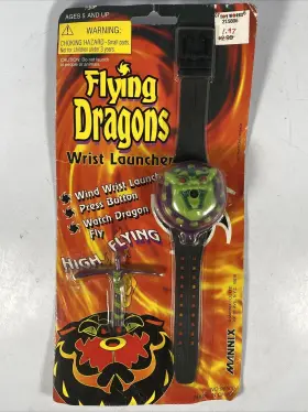 035012965009 MANNIX Flying Dragon Wrist Launchers Wind Up