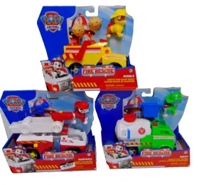 60726606072699 MARSHALL PATROL Paw Fire Rescue Engine Rubble