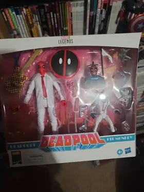 010993657780 MARVEL Legends Deadpool Hit Monkey Headpool Set