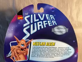 035112492733 MARVEL Surfer Toy Biz Meegan Alien Figure #3