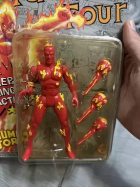 4837 MARVEL Human Torch Action Figure Heroes Toy Biz #3