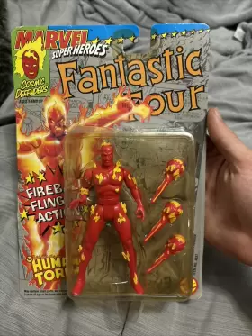 4837 MARVEL Human Torch Action Figure Heroes Toy Biz
